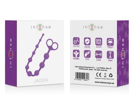 INTENSE - JAIDEN ANAL BEADS LILAC