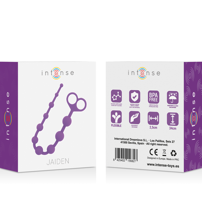 INTENSE - JAIDEN ANAL BEADS LILAC