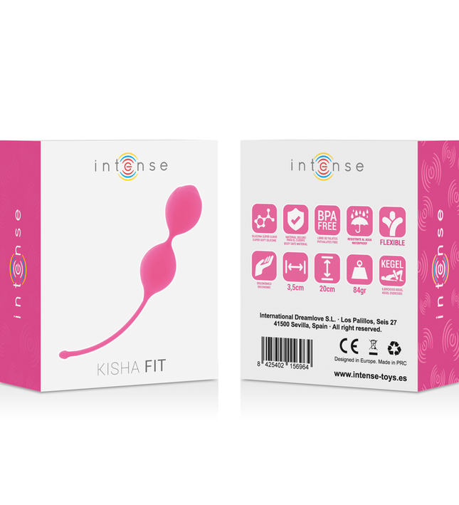 INTENSE - KISHA FIT SILICONE KEGEL FUCHSIA