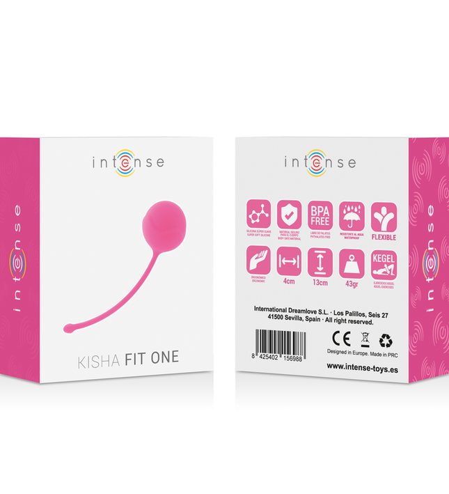 INTENSE - KISHA FIT ONE SILICONE KEGEL FUCHSIA