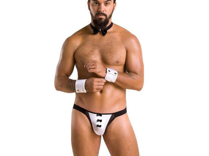 PASSION - 036 SLIP ALFROJO BLACK S/M