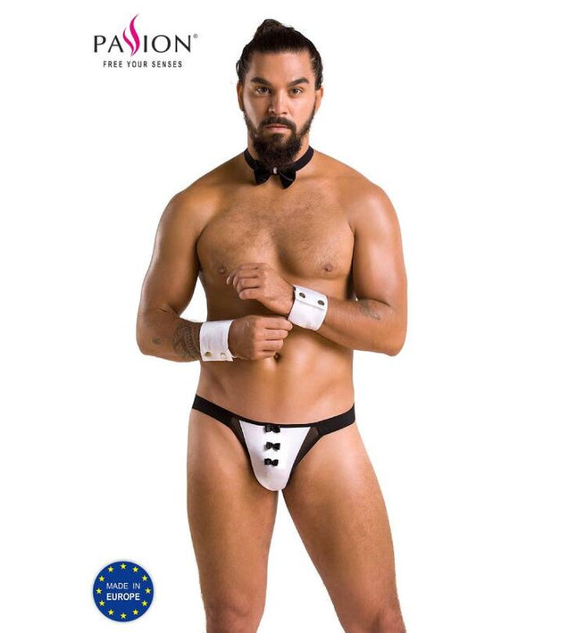PASSION - 036 SLIP ALFROJO BLACK L/XL