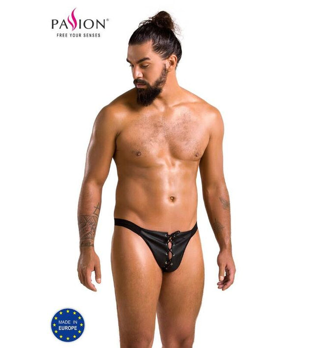 PASSION - 044 SLIP OPEN BEN BLACK L/XL