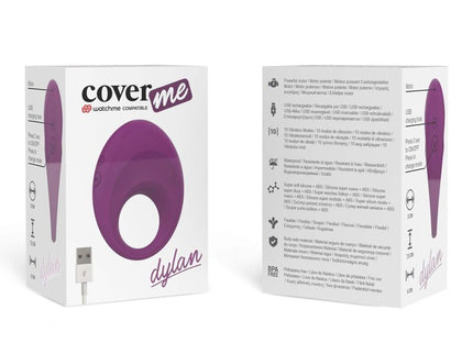COVERME - DYLAN RECHARGEABLE RING COMPATIBLE WITH WATCHME WIRELESS TECHNOLOGY
