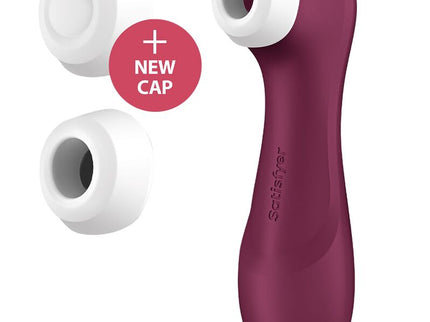 SATISFYER - PRO 2 GENERATION 3 LIQUID AIR TECHNOLOGY WINE RED