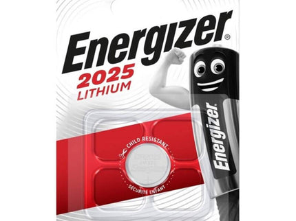ENERGIZER - BATTERY LITHIUM BUTTON CR2025 3V 1 UNIT