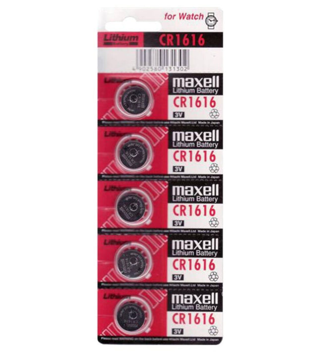 MAXELL - BATTERY LITIO CR1616 3V 5UDS