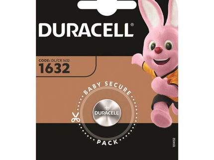 DURACELL - BUTTON BATTERY LITIO CR1632 3V 1 UNIT