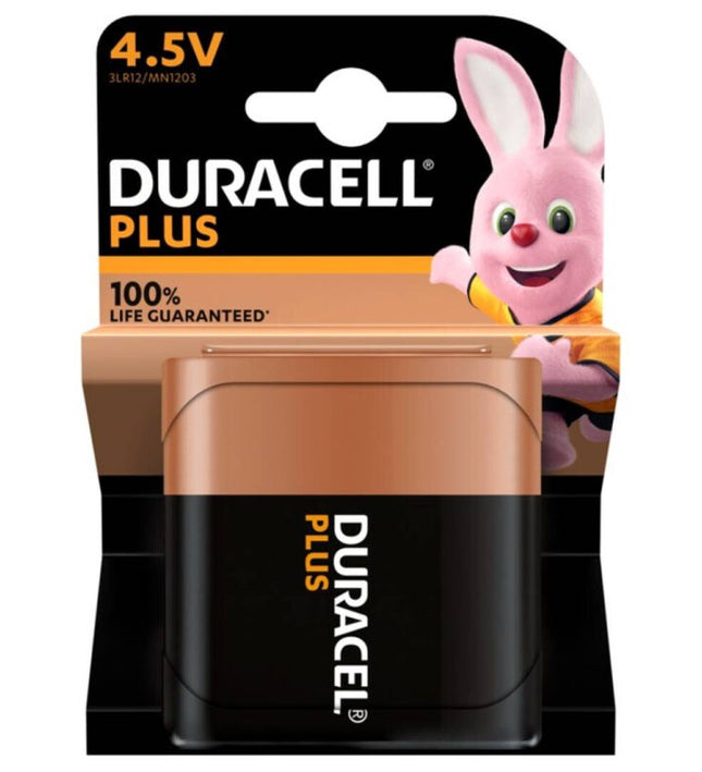 DURACELL - PLUS POWER 100 ALKALINE BATTERY 4.5V 3LR12 BLISTER*1
