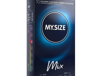 MY SIZE - MIX CONDOMS 60 MM 10 UNITS