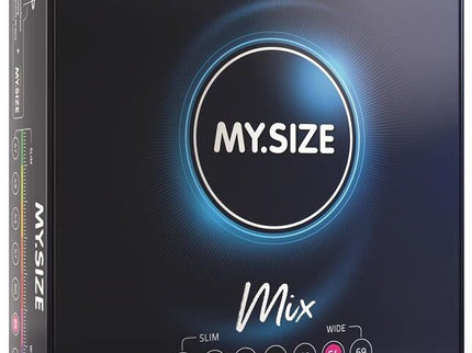 MY SIZE - MIX CONDOMS 64 MM 28 UNITS