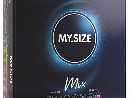 MY SIZE - MIX CONDOMS 69 MM 28 UNITS