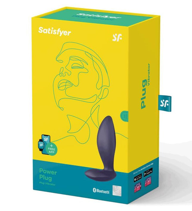 SATISFYER - POWER PLUG PURPLE