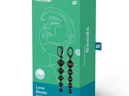 SATISFYER - LOVE BEADS BLACK