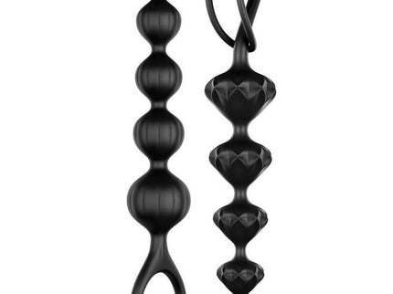 SATISFYER - LOVE BEADS BLACK