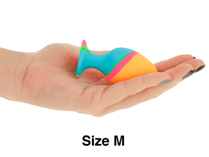 INTENSE - MULTICOLOR SILICONE PLUG SET