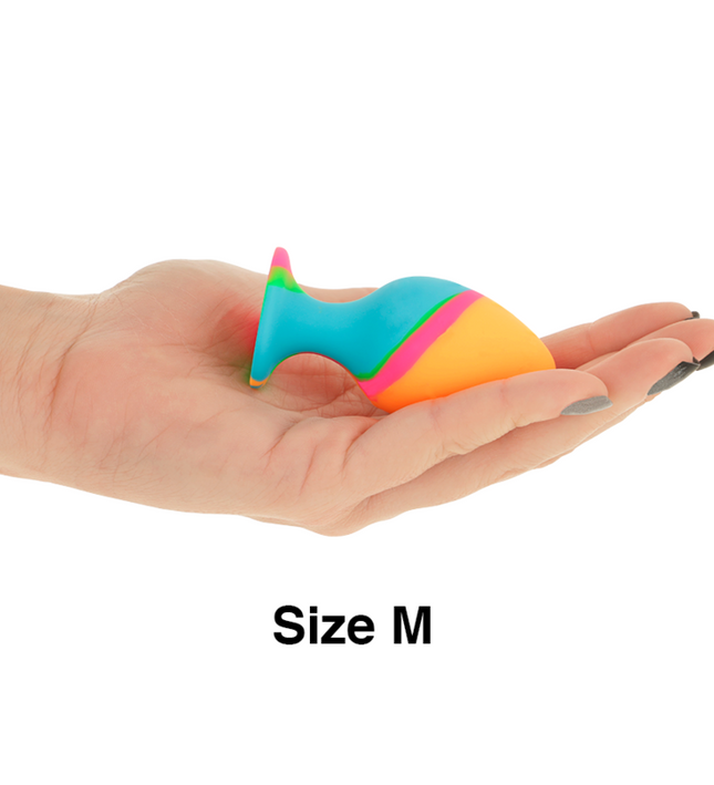 INTENSE - MULTICOLOR SILICONE PLUG SET