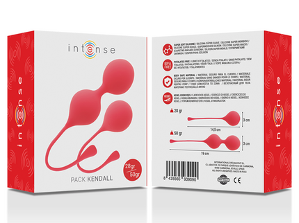 INTENSE - KEGEL BALLS PACK KENDALL RED