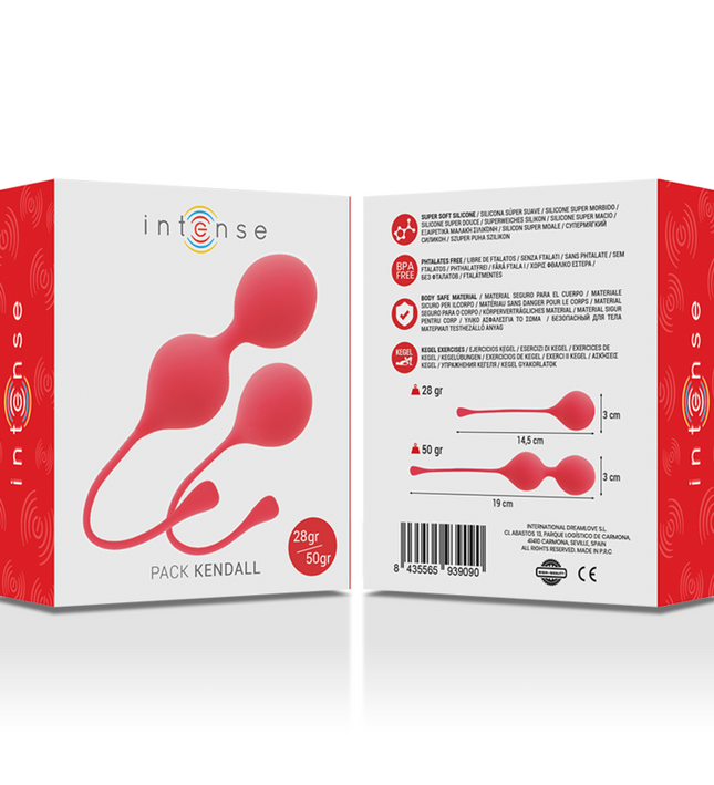 INTENSE - KEGEL BALLS PACK KENDALL RED