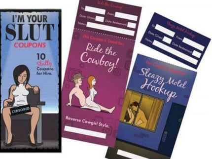 KHEPER GAMES - IM YOUR SLUT COUPONS  / EN