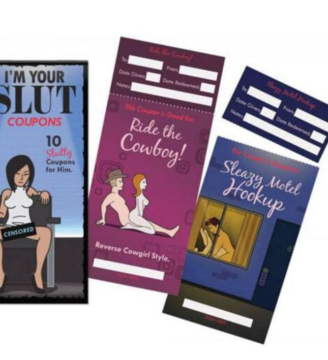 KHEPER GAMES - IM YOUR SLUT COUPONS  / EN