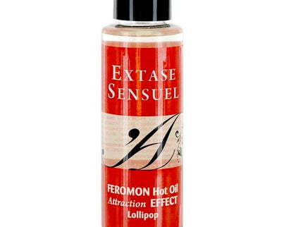 EXTASE SENSUAL - HEAT EFFECT MASSAGE OIL WITH PIRULET PHEROMONES 100 ML