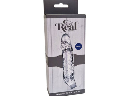 GET REAL - EXTENSION SLEEVE MEDIUM TRANSPARENT