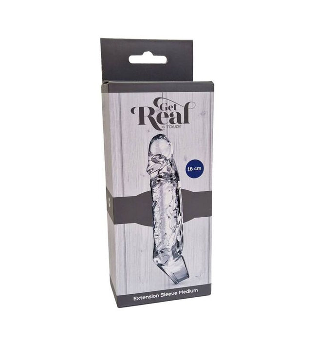 GET REAL - EXTENSION SLEEVE MEDIUM TRANSPARENT