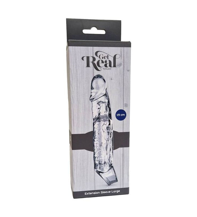 GET REAL - EXTENSION LONG 19 CM TRANSPARENT