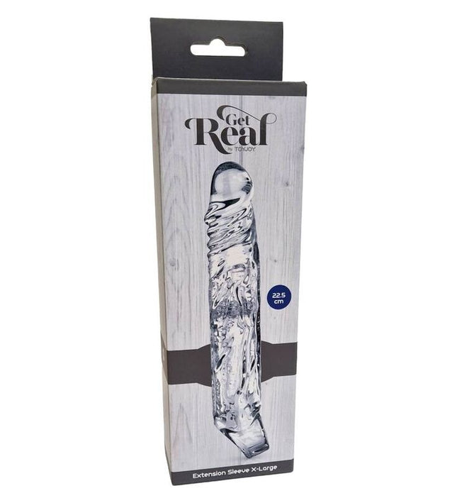 GET REAL - EXTENSION SLEEVE XLARGE TRANSPARENT