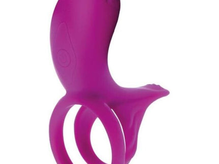 XOCOON - COUPLES STIMULATOR RING FUCHSIA