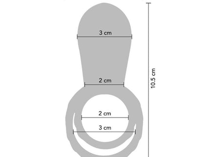 XOCOON - COUPLES STIMULATOR RING FUCHSIA