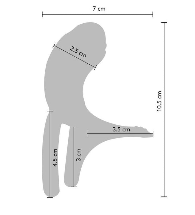 XOCOON - COUPLES STIMULATOR RING FUCHSIA