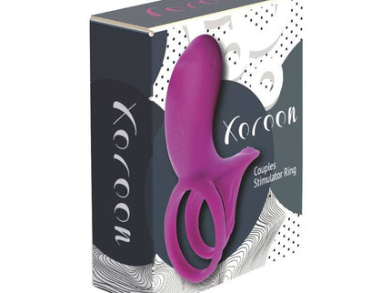 XOCOON - COUPLES STIMULATOR RING FUCHSIA