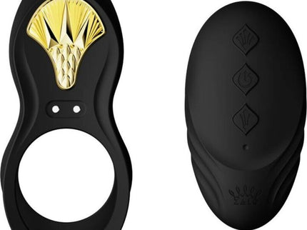 ZALO - BAYEK VIBRATING COUPLES RING BLACK