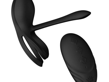 ZALO - BAYEK VIBRATING COUPLES RING BLACK