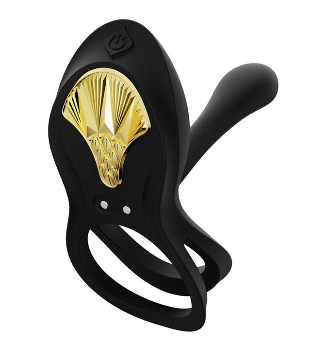 ZALO - BAYEK VIBRATING COUPLES RING BLACK