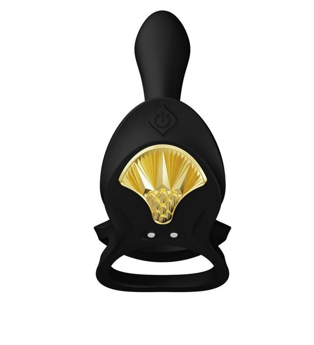 ZALO - BAYEK VIBRATING COUPLES RING BLACK