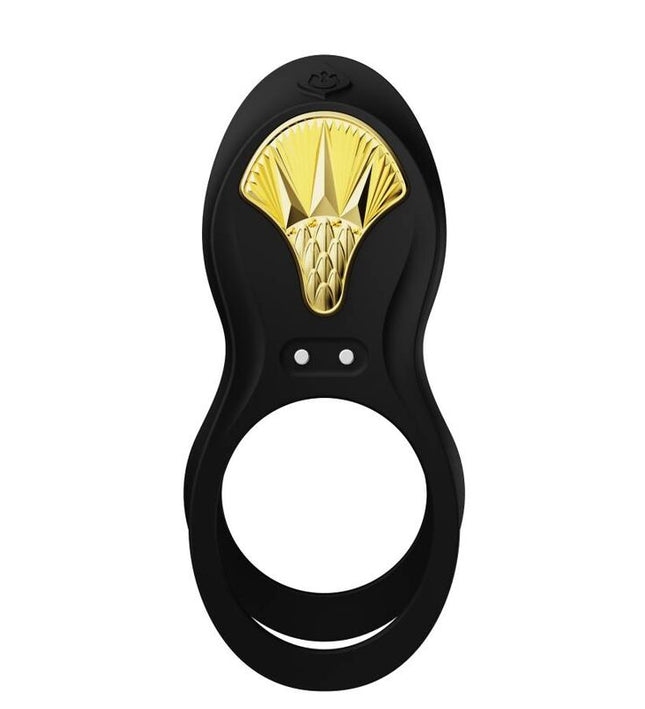 ZALO - BAYEK VIBRATING COUPLES RING BLACK