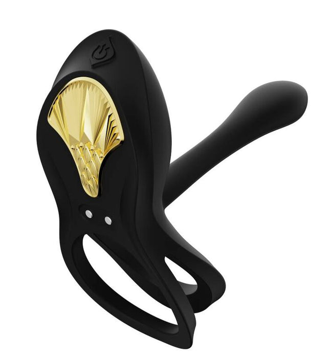 ZALO - BAYEK VIBRATING COUPLES RING BLACK