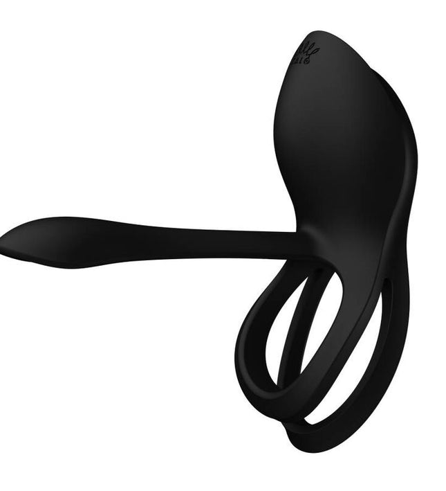 ZALO - BAYEK VIBRATING COUPLES RING BLACK