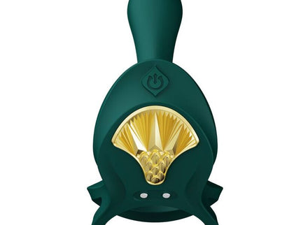 ZALO - BAYEK VIBRATING COUPLES RING GREEN