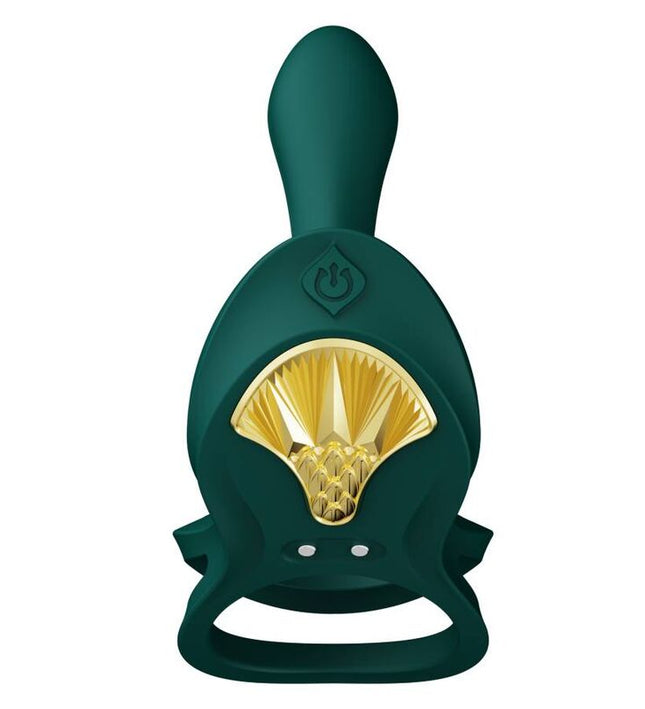 ZALO - BAYEK VIBRATING COUPLES RING GREEN