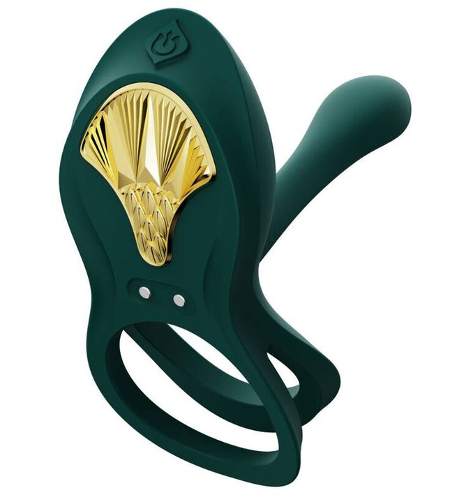 ZALO - BAYEK VIBRATING COUPLES RING GREEN