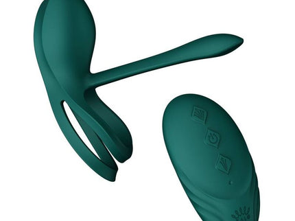 ZALO - BAYEK VIBRATING COUPLES RING GREEN