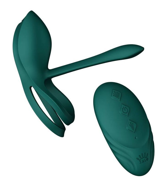 ZALO - BAYEK VIBRATING COUPLES RING GREEN