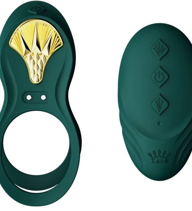 ZALO - BAYEK VIBRATING COUPLES RING GREEN