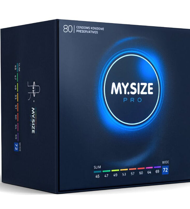 MY SIZE - PRO CONDOMS 72 MM 80 UNITS
