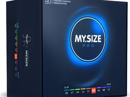 MY SIZE - PRO CONDOMS 60 MM 80 UNITS