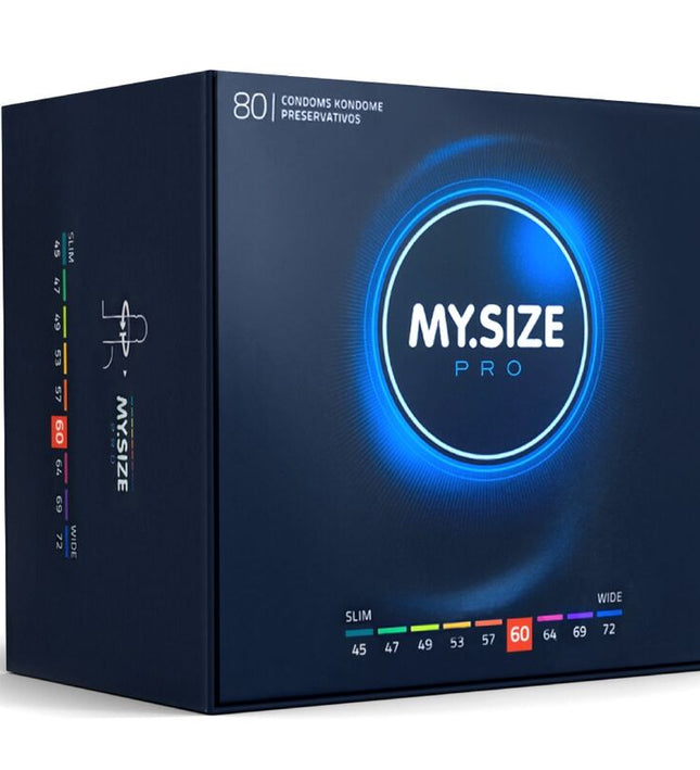 MY SIZE - PRO CONDOMS 60 MM 80 UNITS